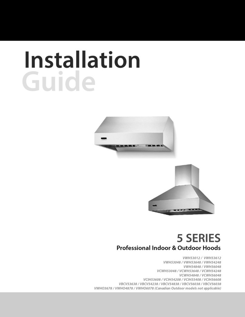 Viking Range VWH53048 installation guide