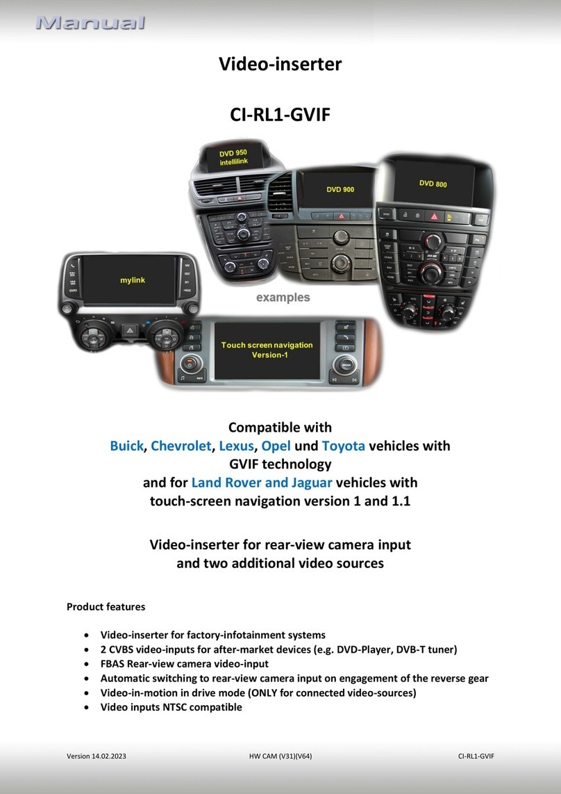 NavLinkz CI-RL1-GVIF User manual NavLinkz CI-RL1-GVIF User manual