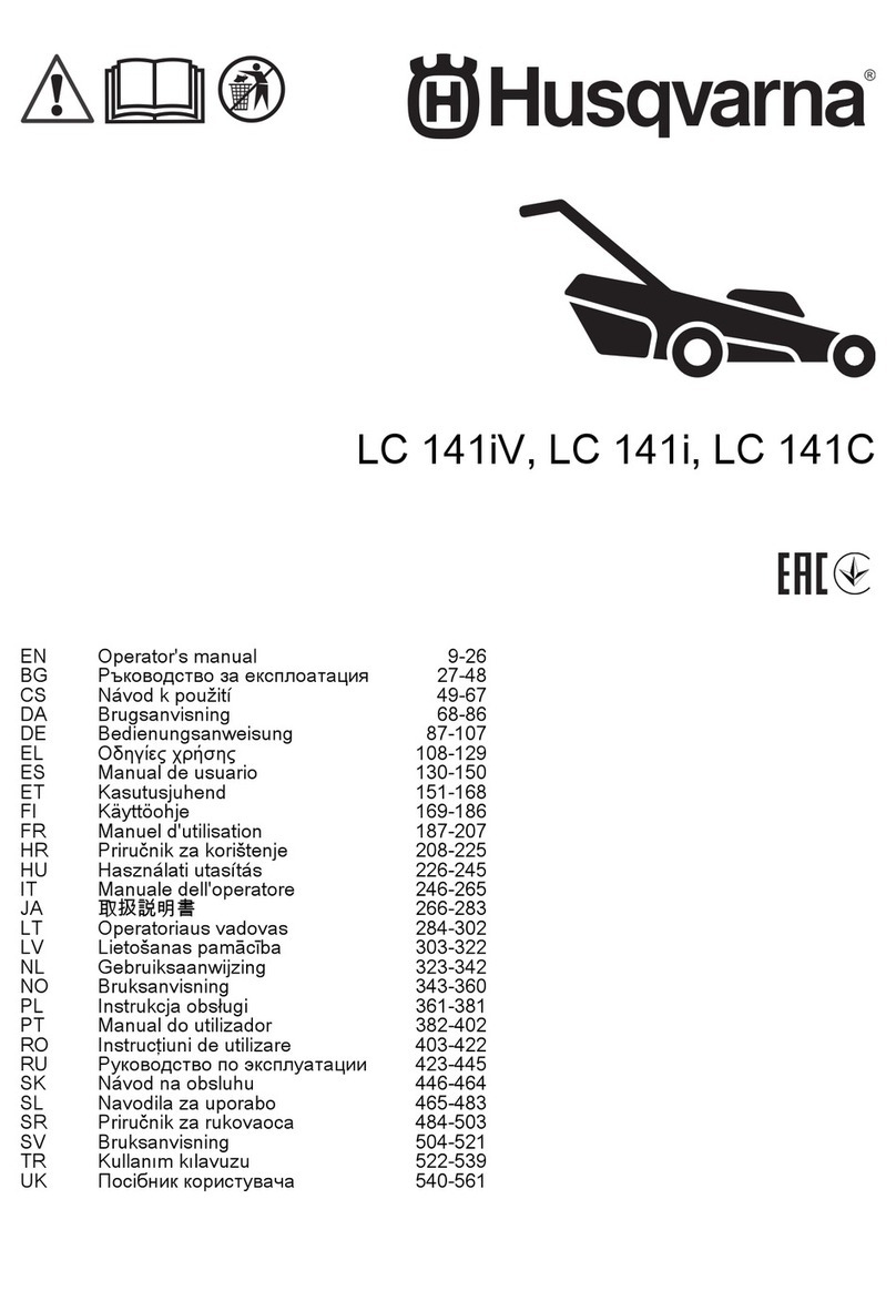 Husqvarna LC 141i User manual
