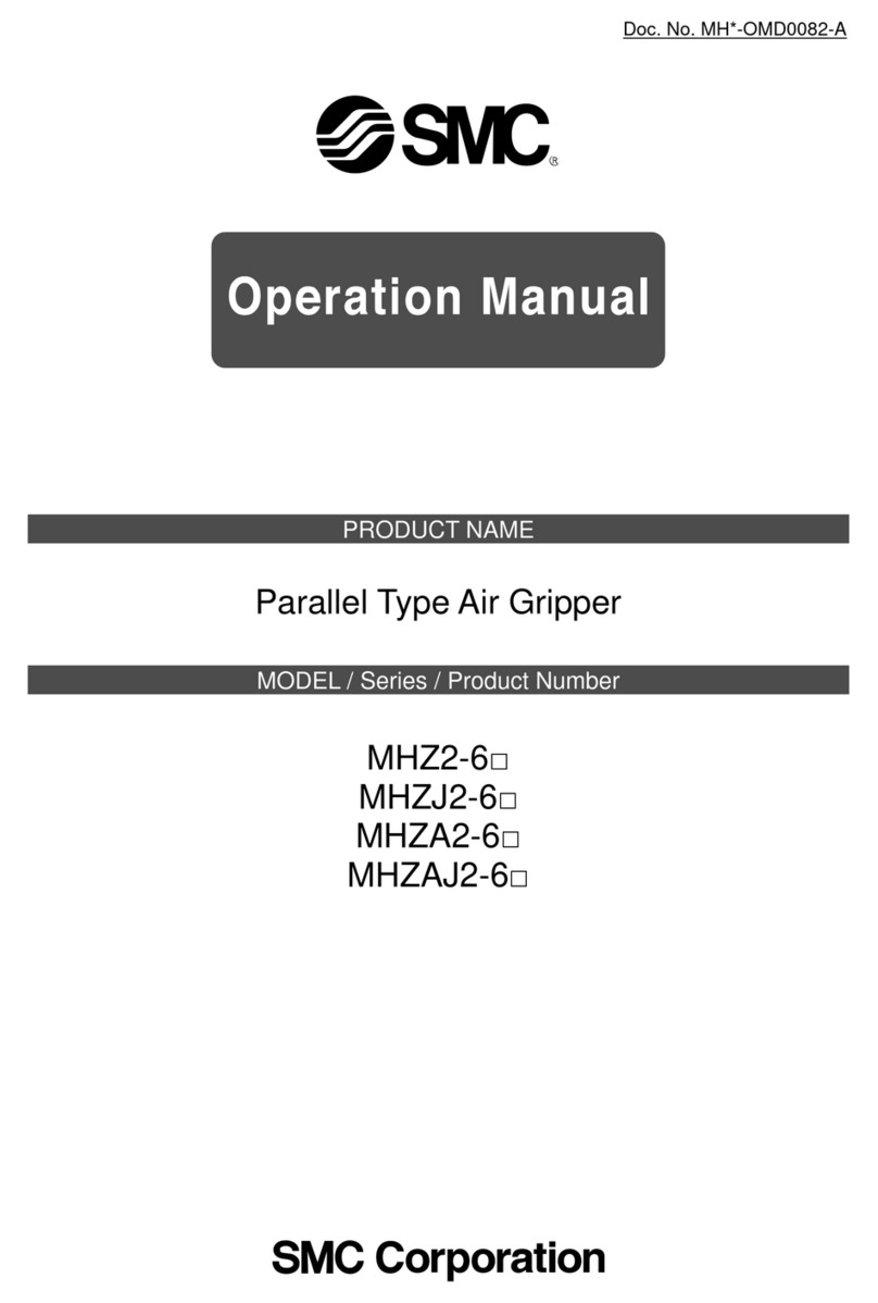 SMC Networks MHZ2-6C-M9PLS Operation manual