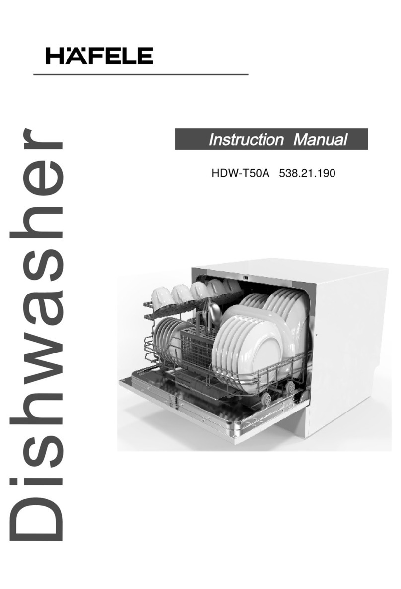 Häfele HDW-T50A User manual Häfele HDW-T50A User manual