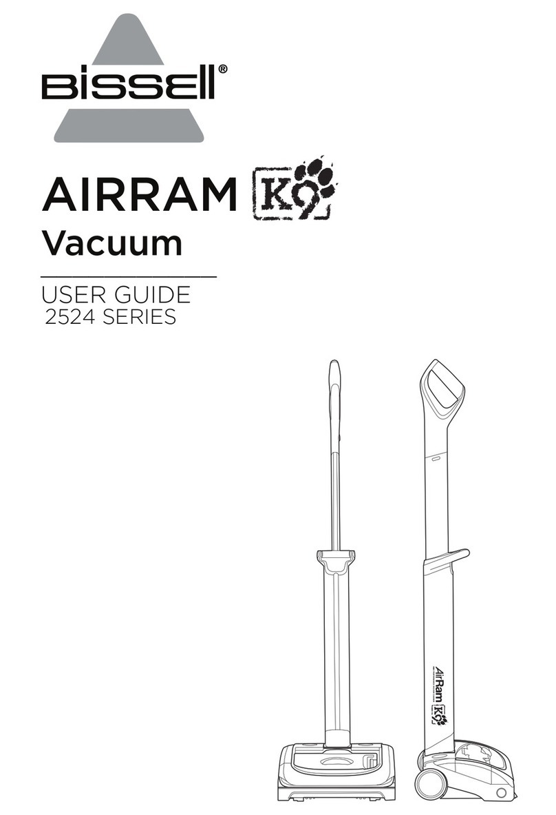 Bissell AIRRAM K9 user guide