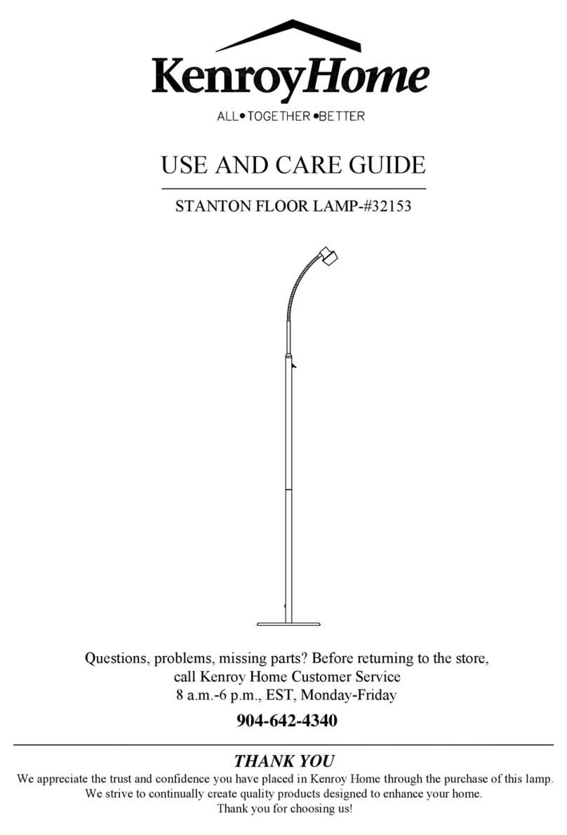 Kenroy Home STANTON 32153 User manual