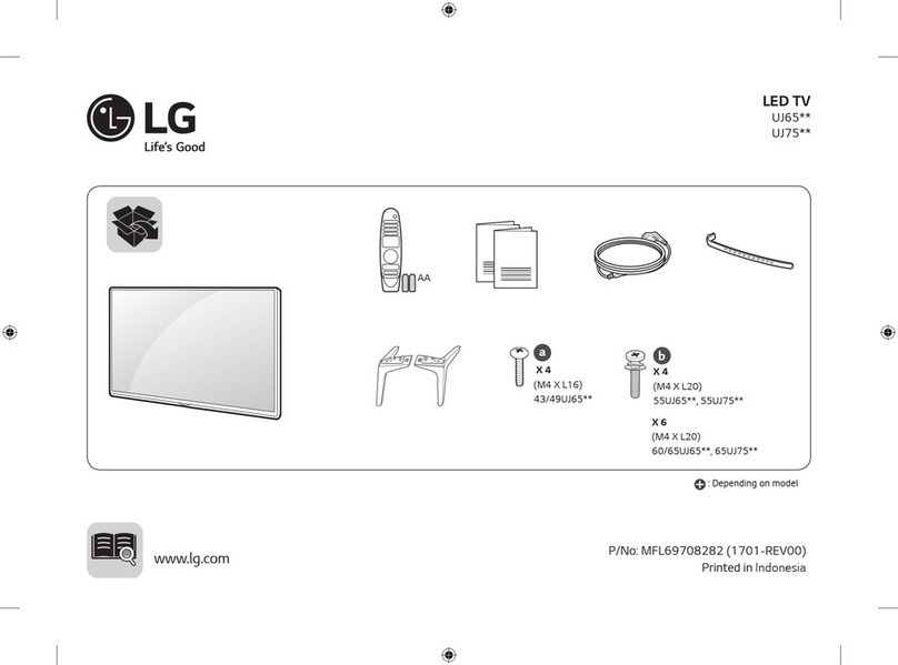 LG 43UJ6520-PB owner's manual