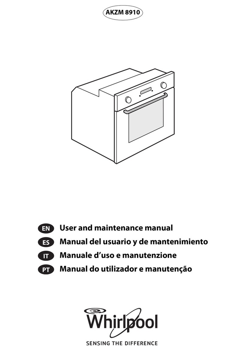Whirlpool AKZM 8910 User and maintenance manual