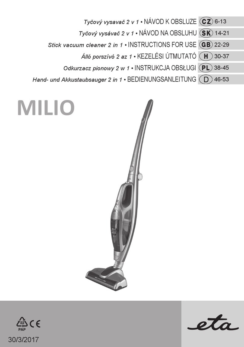eta MILIO 3446 User manual