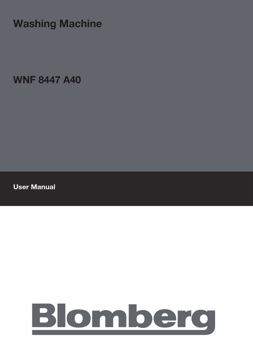 Blomberg WNF 8447 A40 user manual