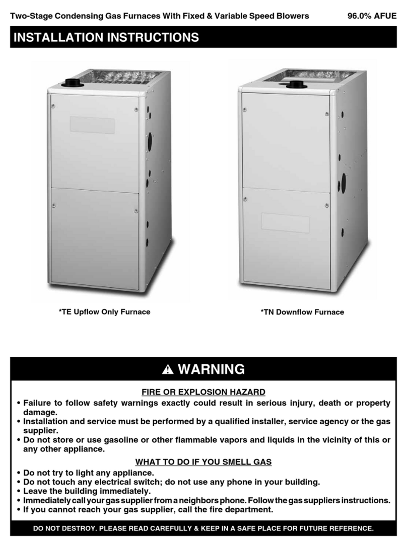 Nortek FG7TE-FS installation instructions