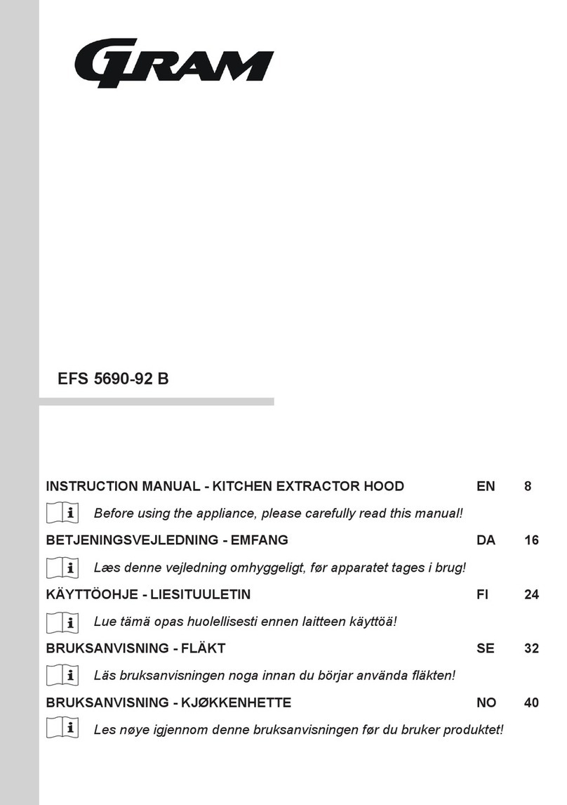 Gram EFS 5690-92 B instruction manual