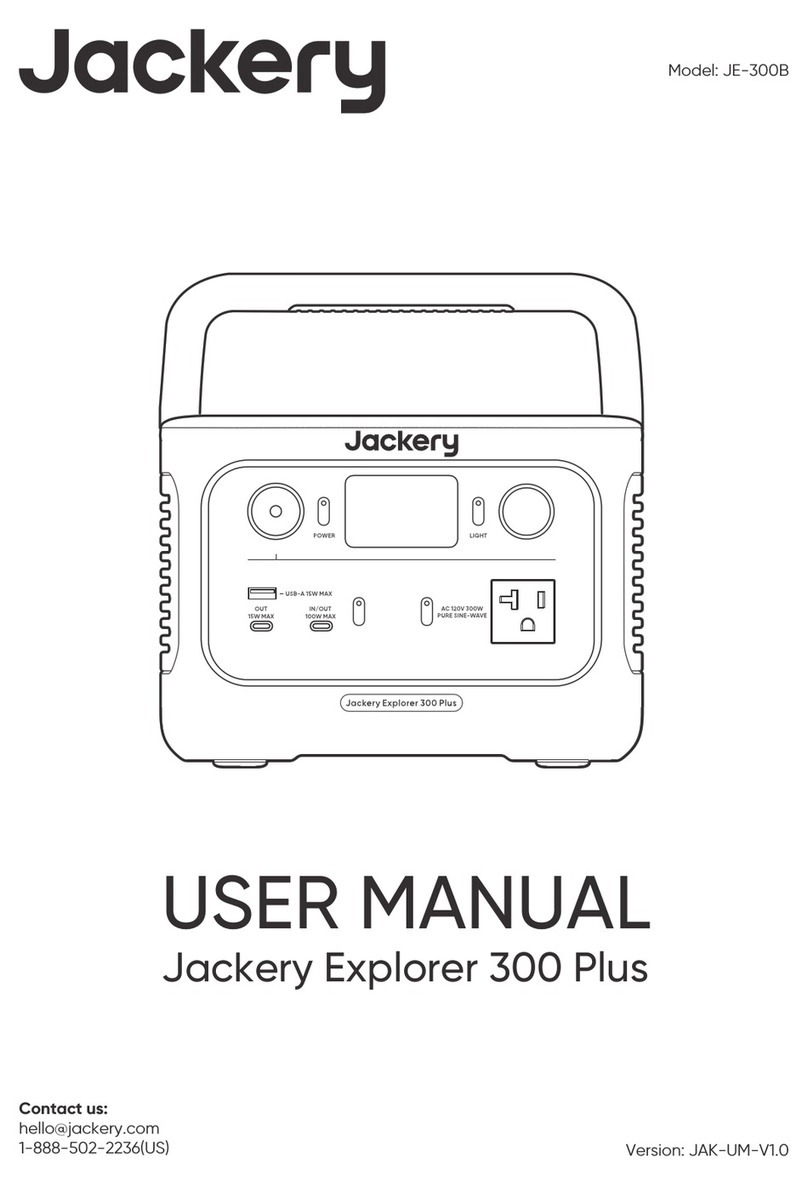Jackery Explorer 300 Plus user manual