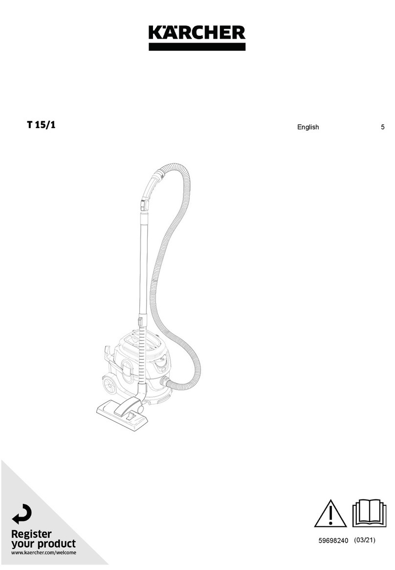 Kärcher T 15/1 User manual