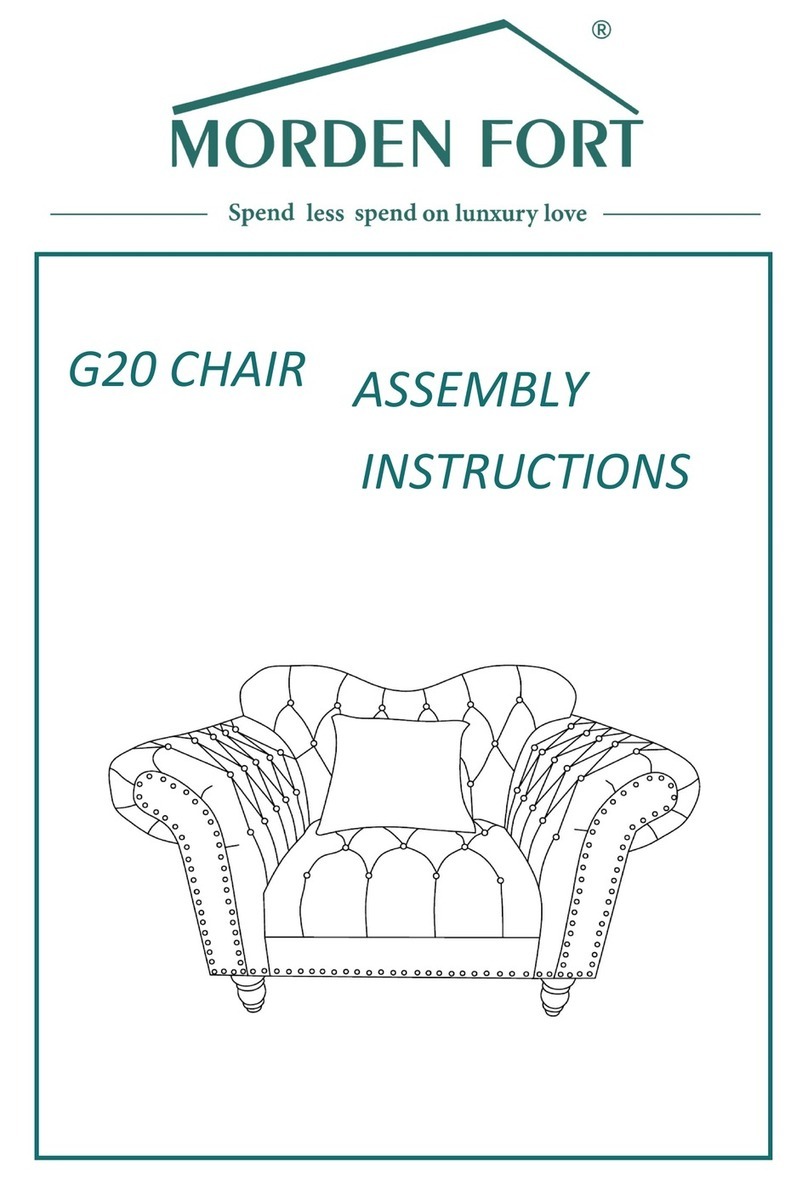 MORDEN FORT G20 Assembly instructions