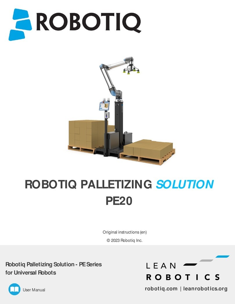 ROBOTIQ PE20 Original instructions ROBOTIQ PE20 Original instructions