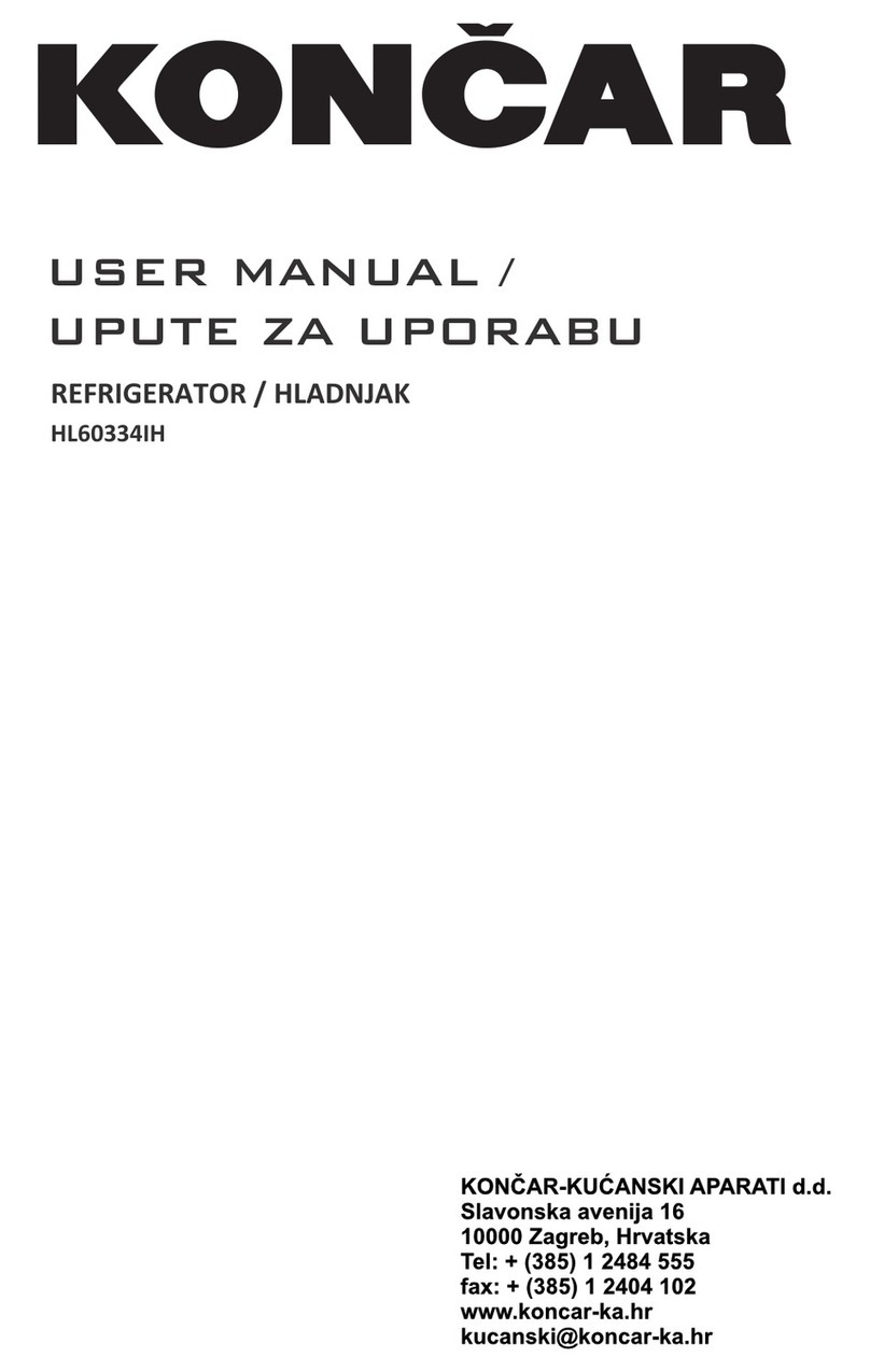Koncar HL60334IH user manual