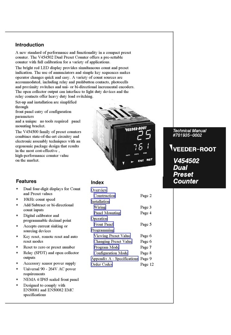 Veeder-Root V454502 Technical manual