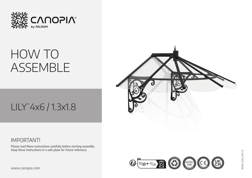 Palram CANOPIA LILY 4x6 Administrator Guide