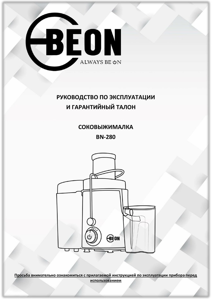 BeON BN-280 instruction manual