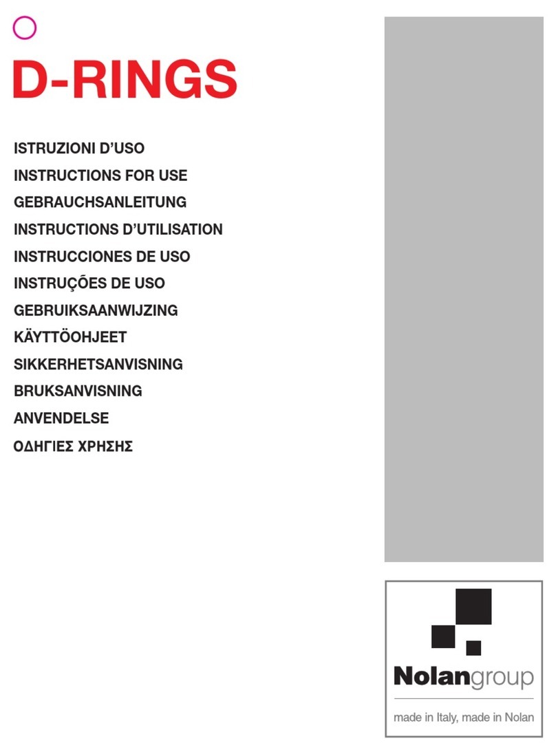 Nolangroup D-RINGS User manual Nolangroup D-RINGS User manual