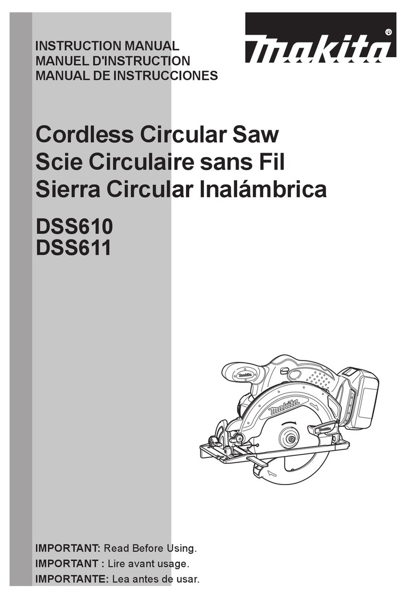 Makita DSS610 instruction manual