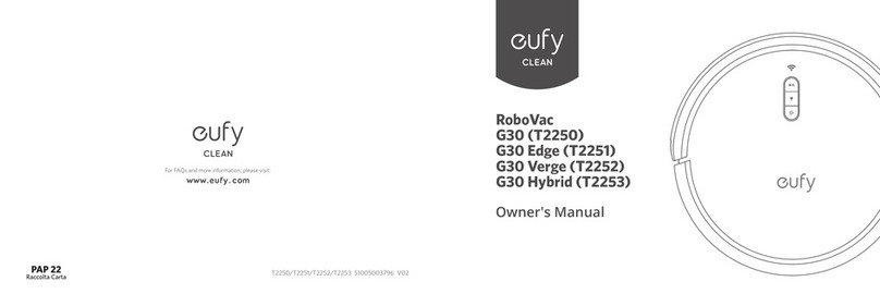 EUFY RoboVac G30 User manual