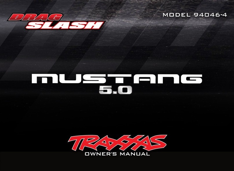 Traxxas DRAG SLASH MUSTANG 5.0 owner's manual