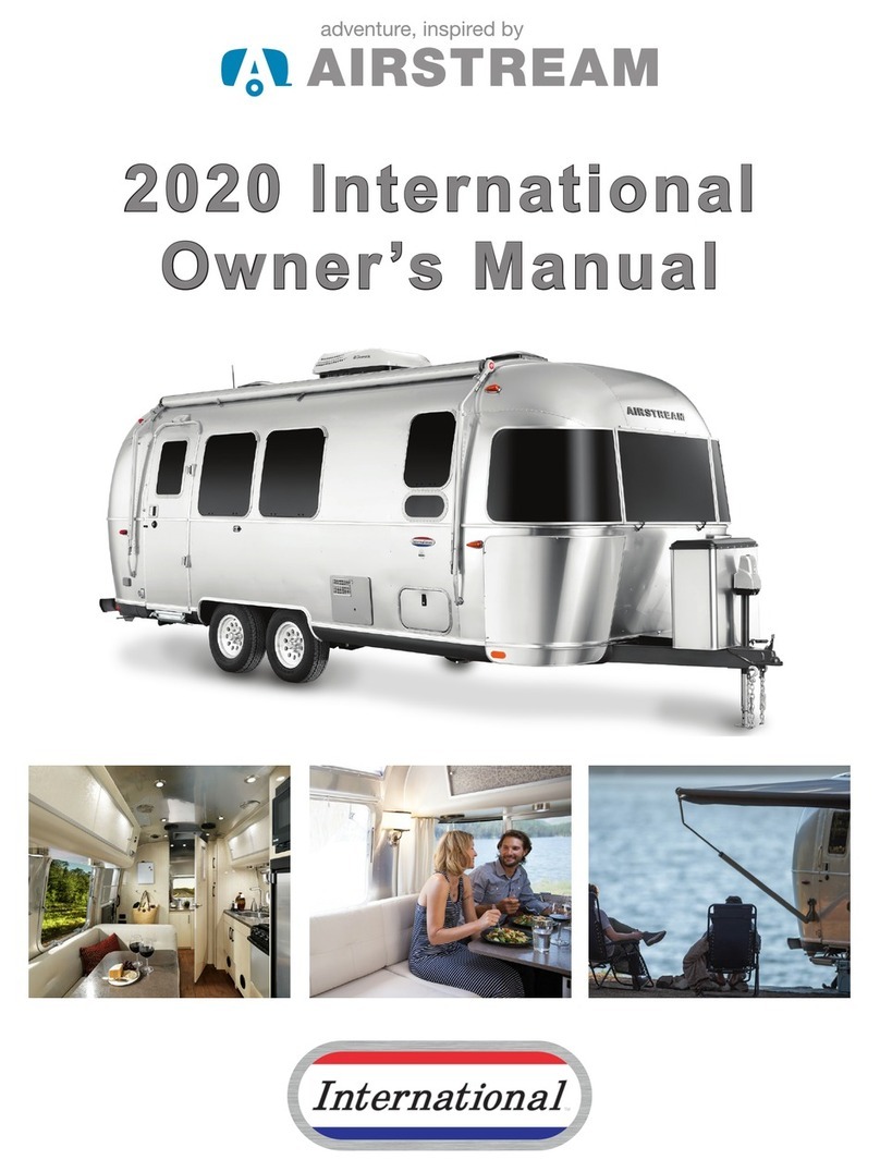 Airstream International 2020 User manual