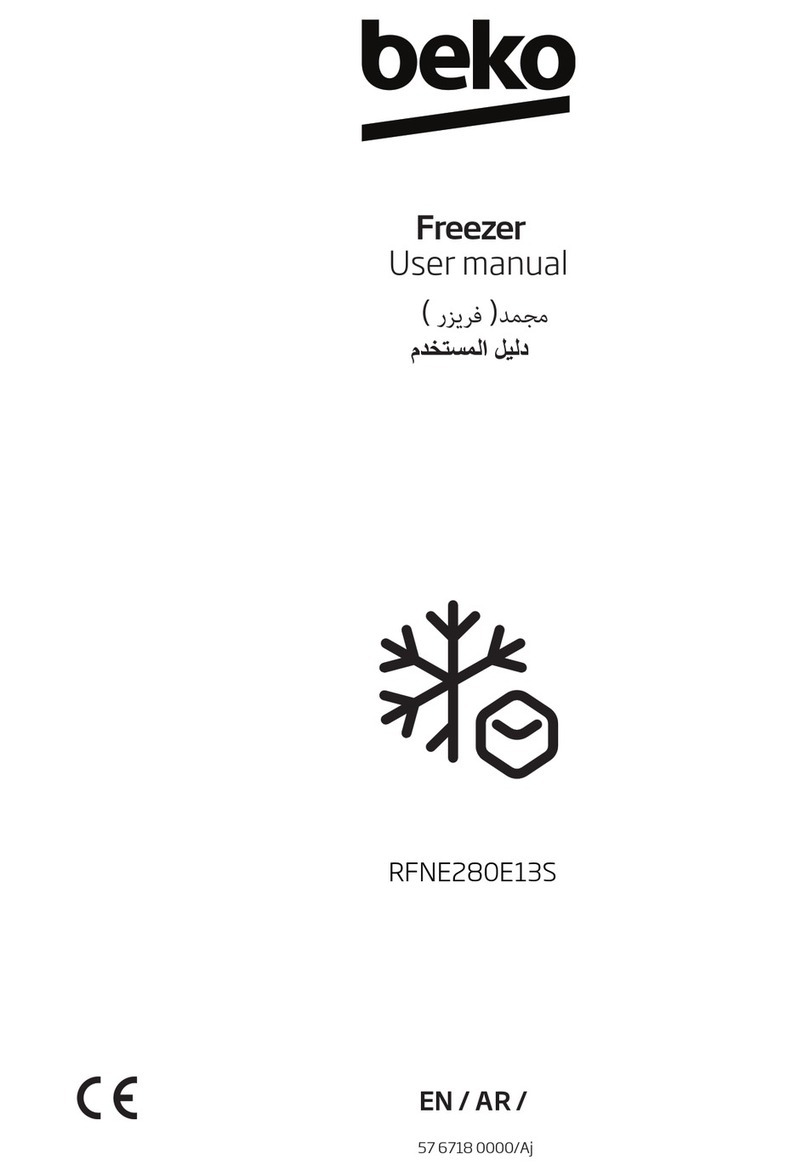 Beko RFNE280E13S User manual