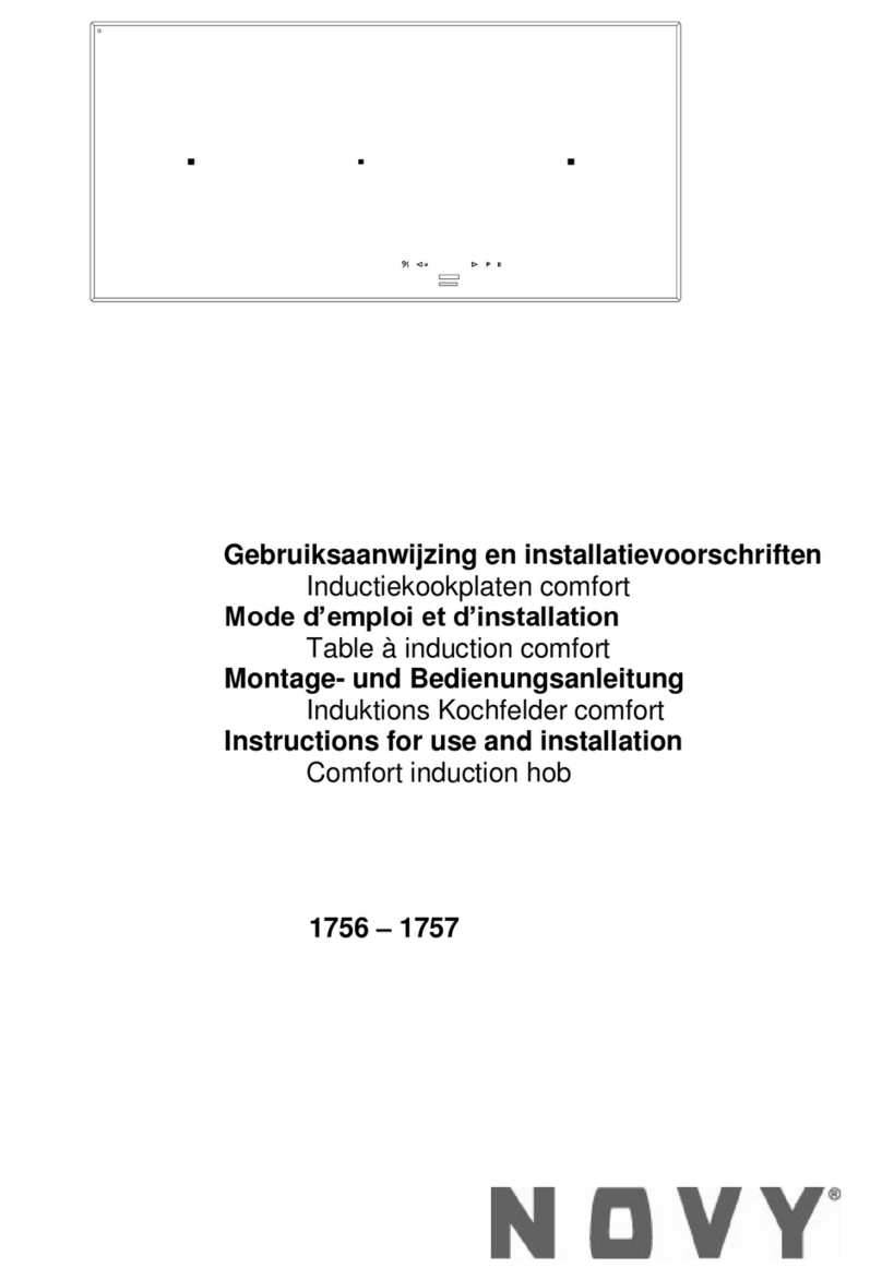 Novy 1756 Instructions for use and installation