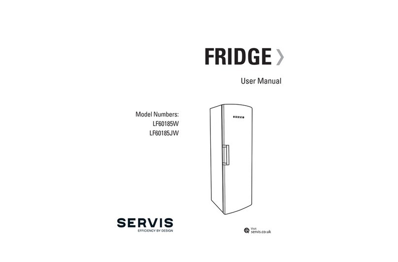 SERVIS LF60185W User manual
