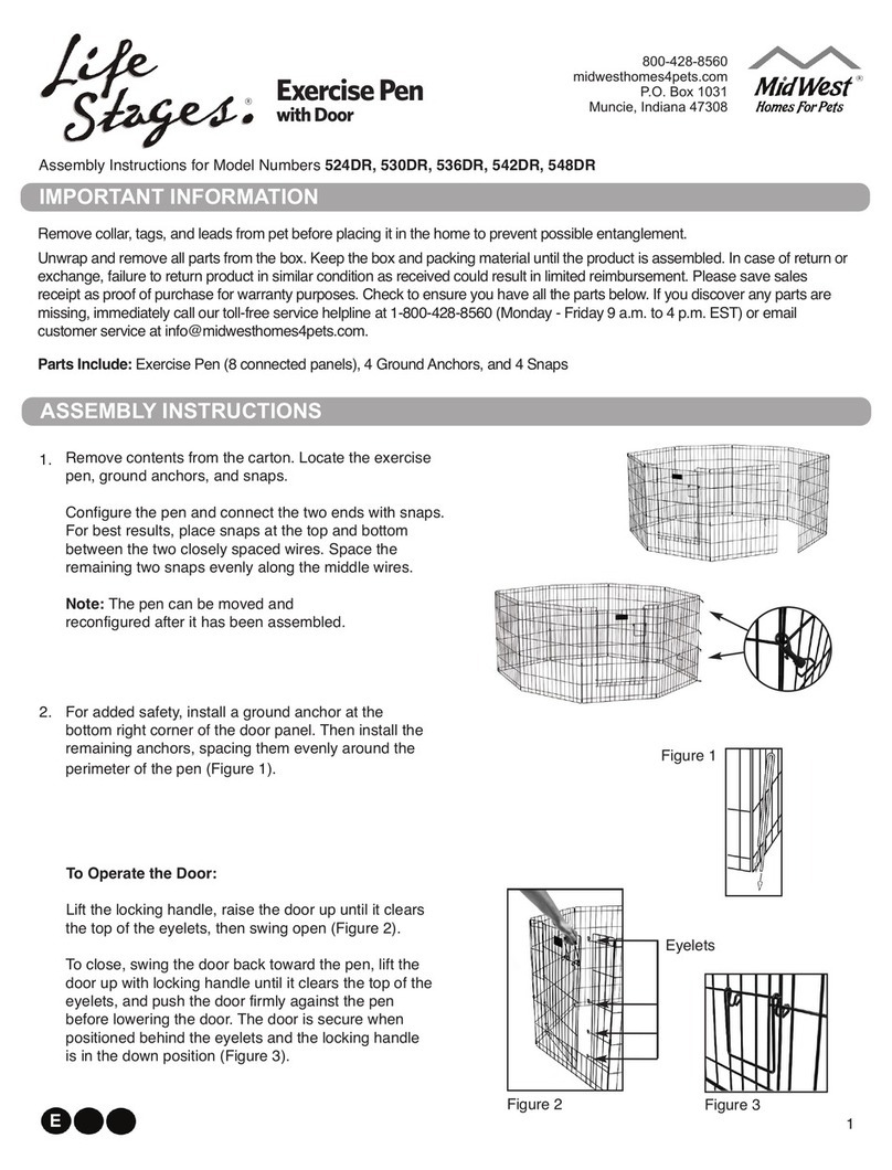 Midwest Life Stages 524DR Assembly instructions