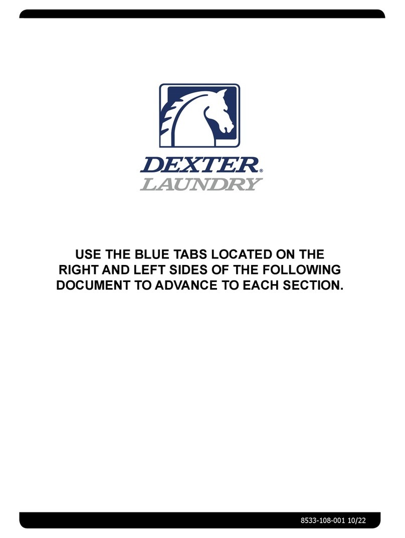 Dexter Laundry DN20X2 Service and Parts Data