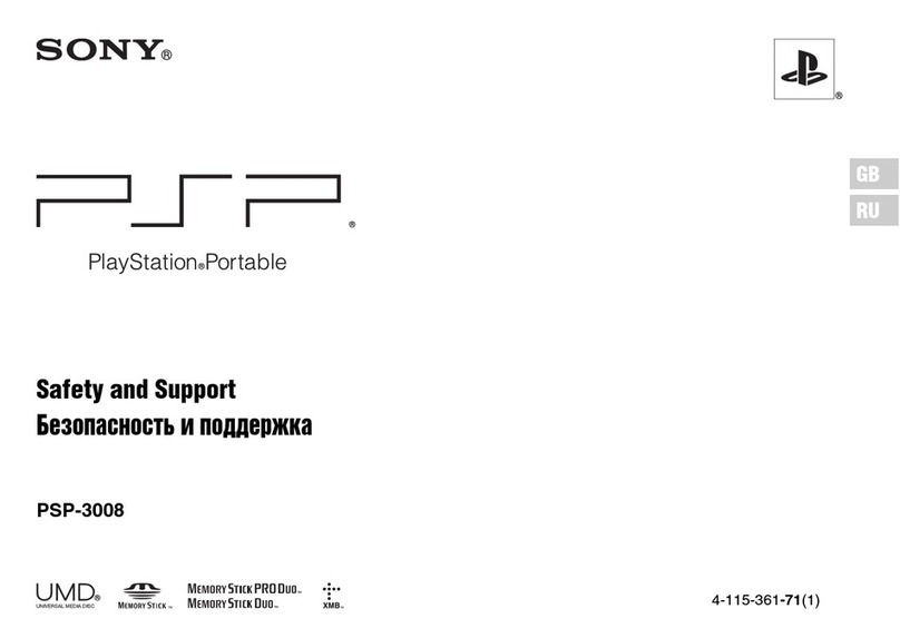 Sony PSP-3008 Installation instructions