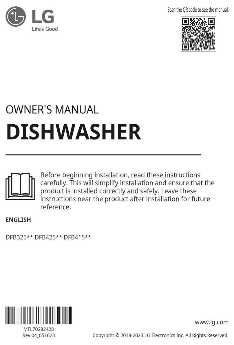 LG DFB415 Series User manual