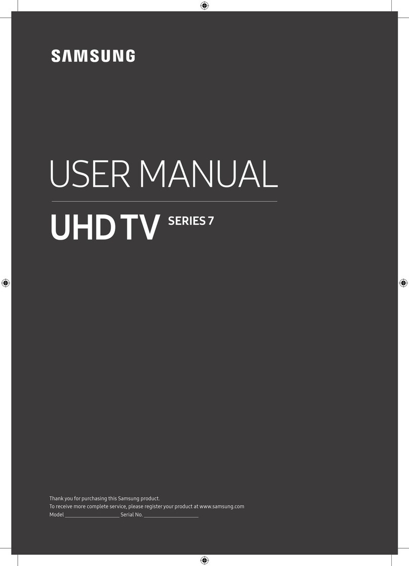 Samsung UA50RU7250 User manual