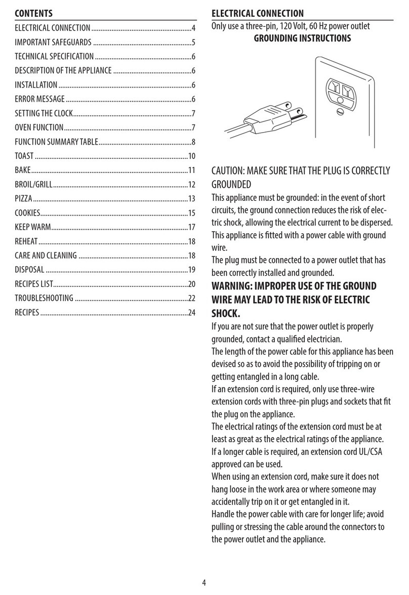 DeLonghi EO141040S manual