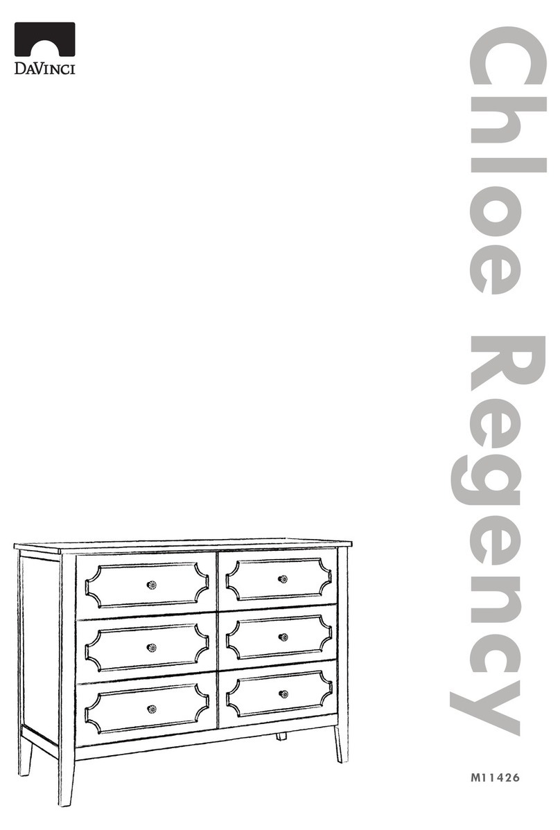 DaVinci Chloe Regency M11426 User manual