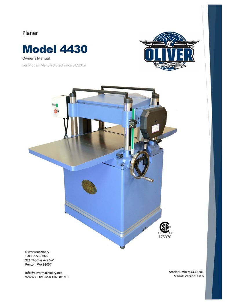 Oliver 4430.201 M-4430 User manual