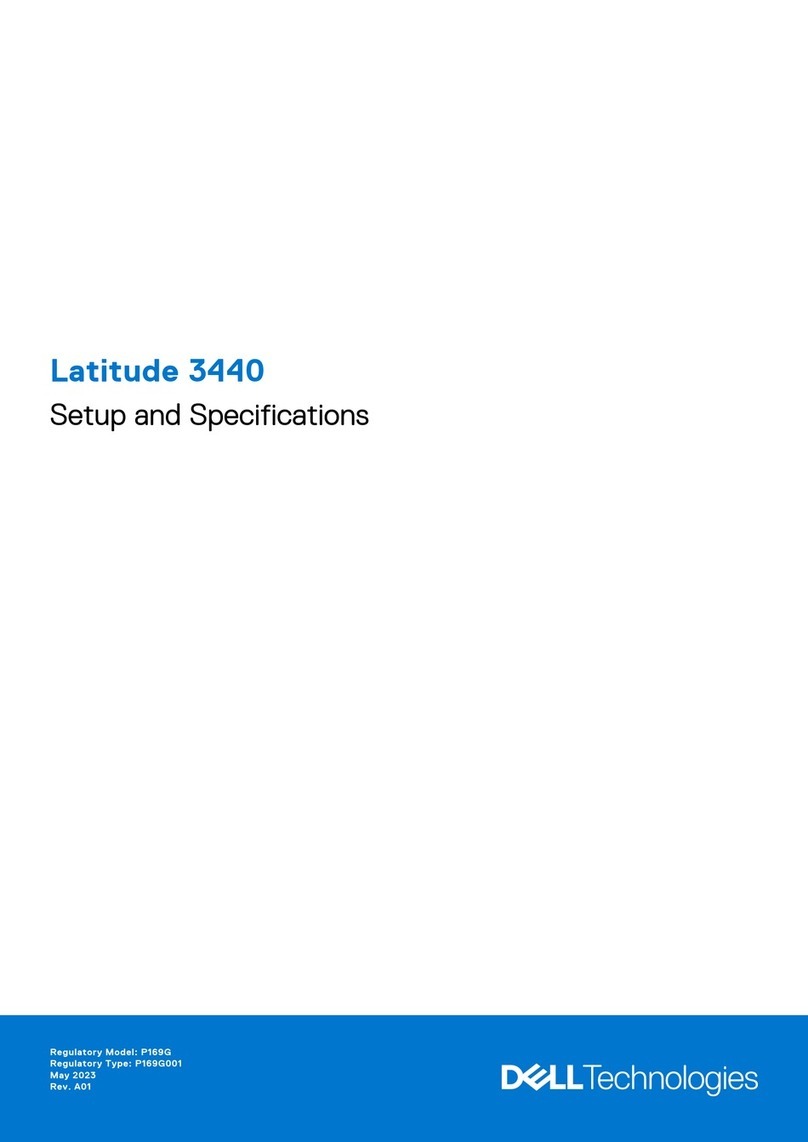 Dell P169G Setup and specifications