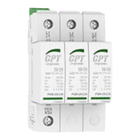 CPT PSL3-8 TNC Series User manual