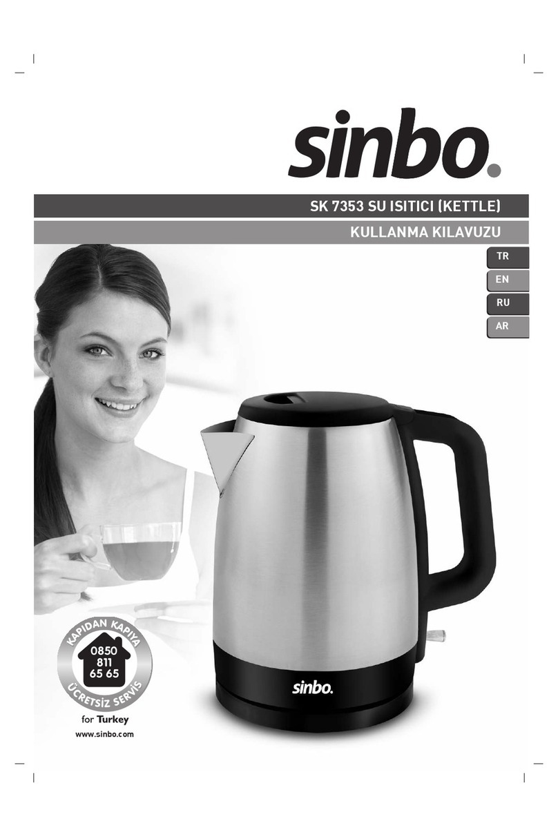 Sinbo SK 7353 Instructions for use