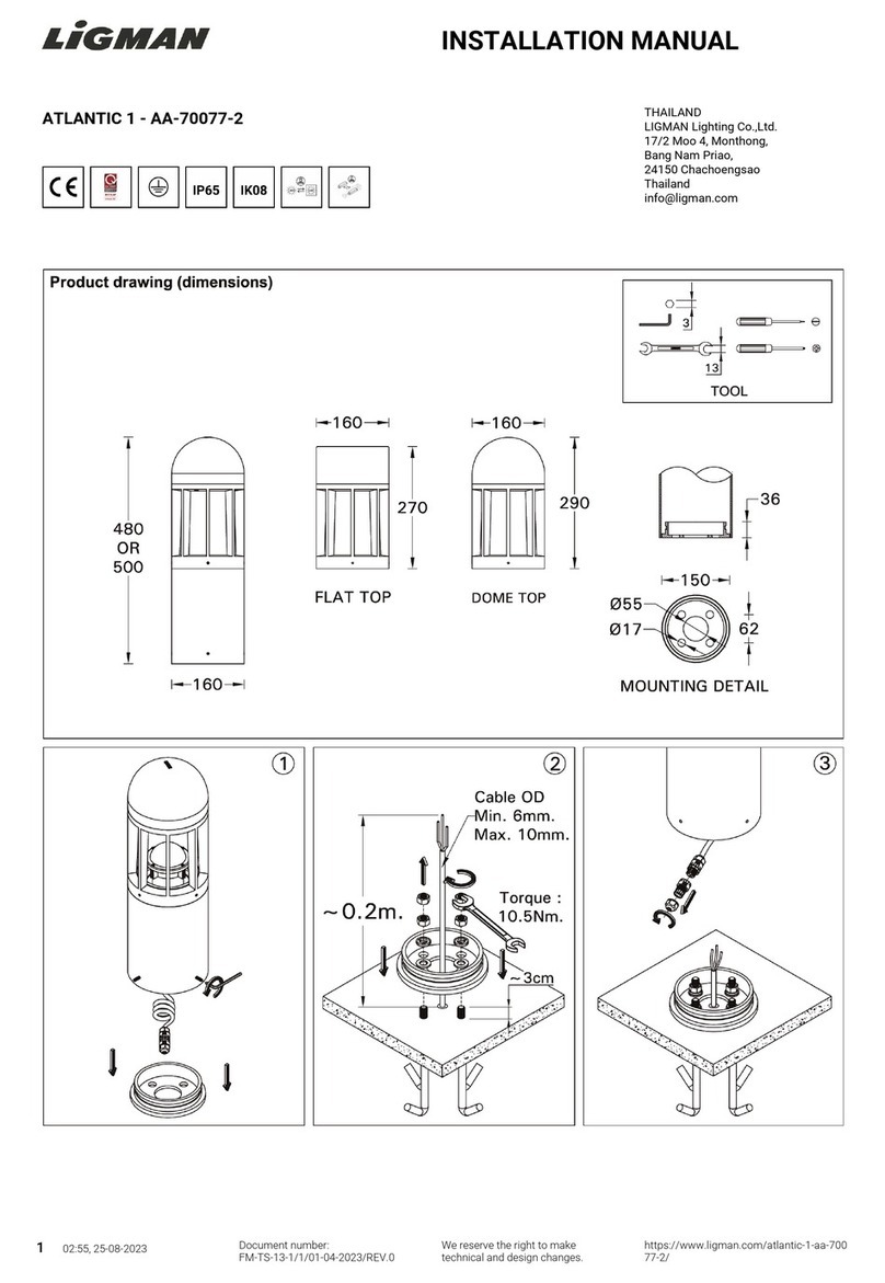 LIGMAN AA-70077-2 User manual