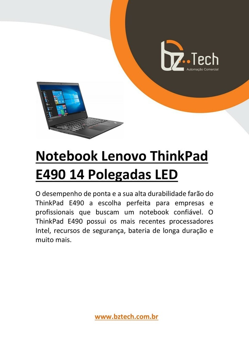 Lenovo ThinkPad R490 Hardware Maintenance Manual
