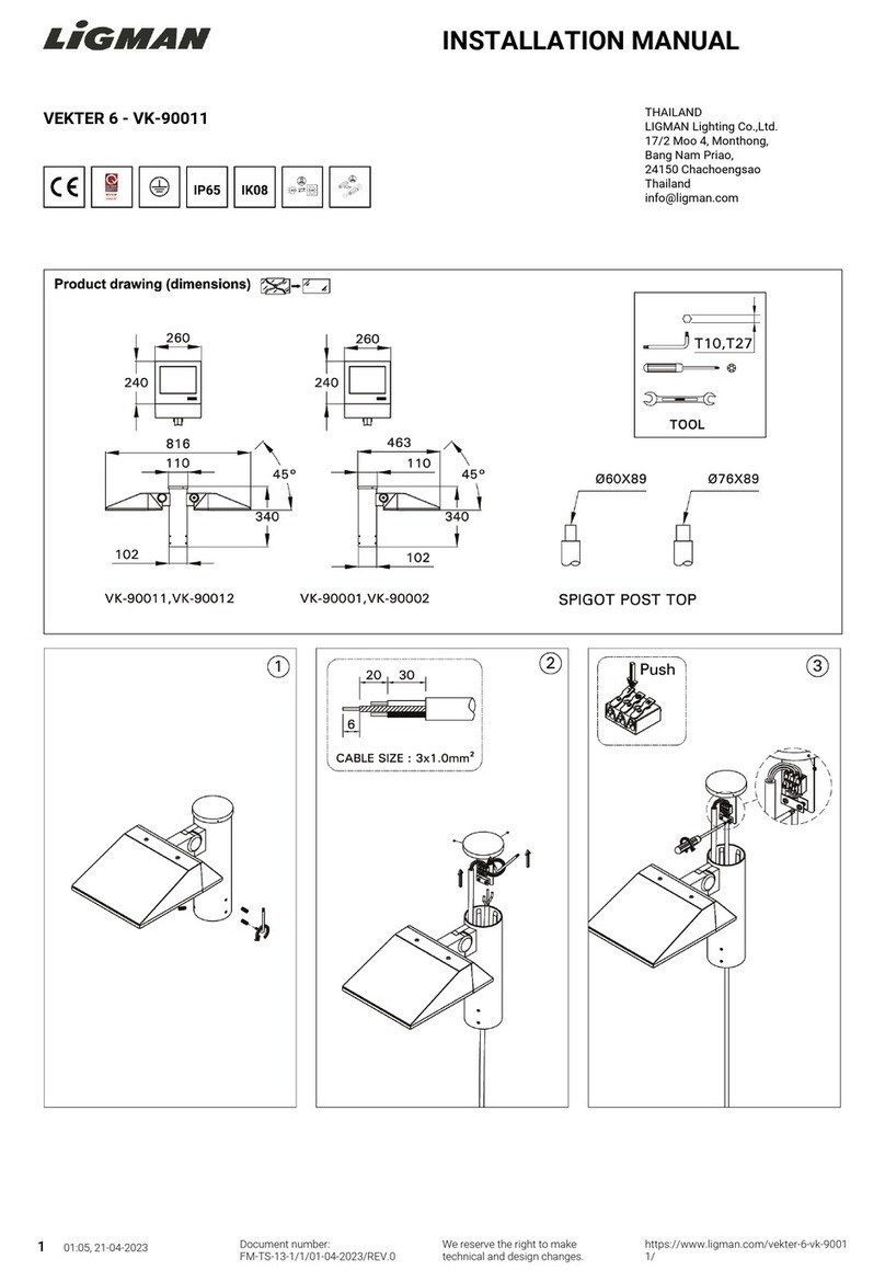 LIGMAN VEKTER 6 User manual
