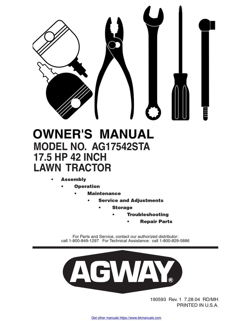 Southern States AG17542STA owner's manual