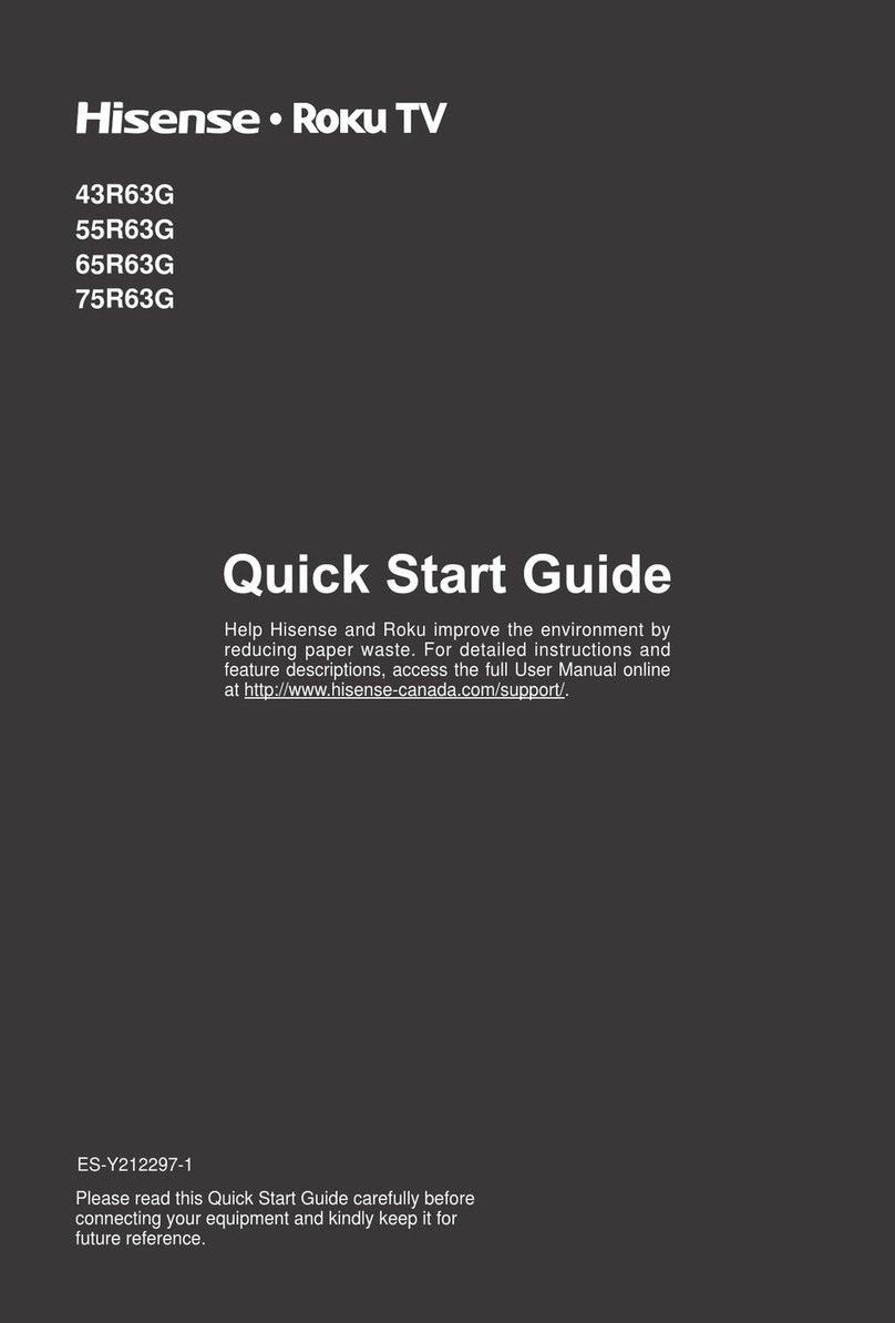 Hisense 43R63G User manual