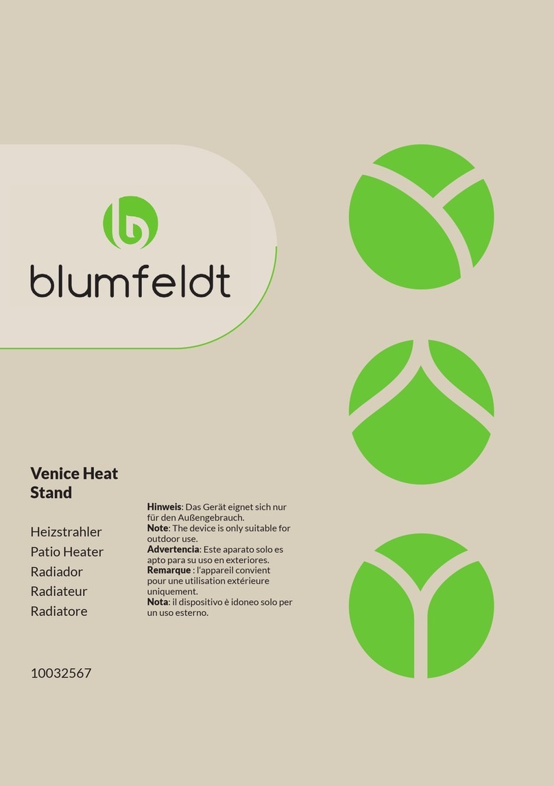 Blumfeldt Venice 10032567 instructions