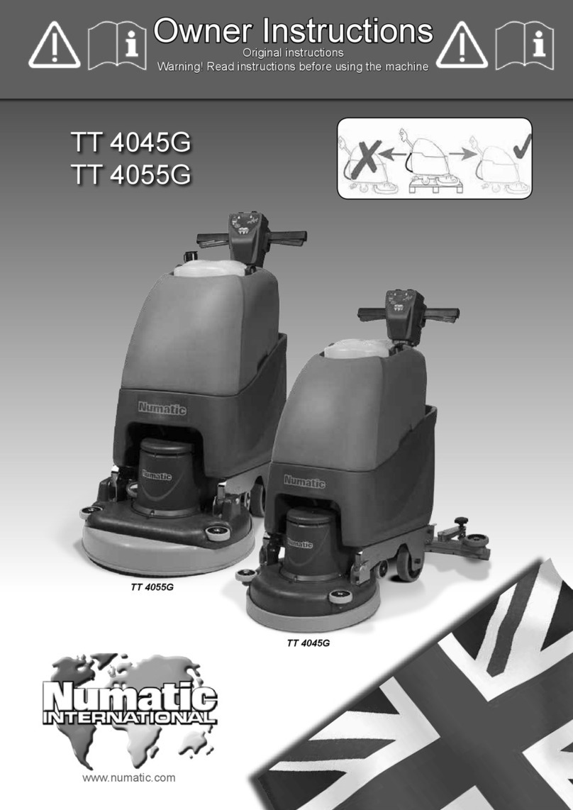Numatic TT4045G User manual
