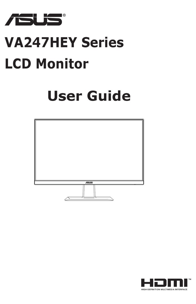 Asus VA247HEY Series User manual Asus VA247HEY Series User manual