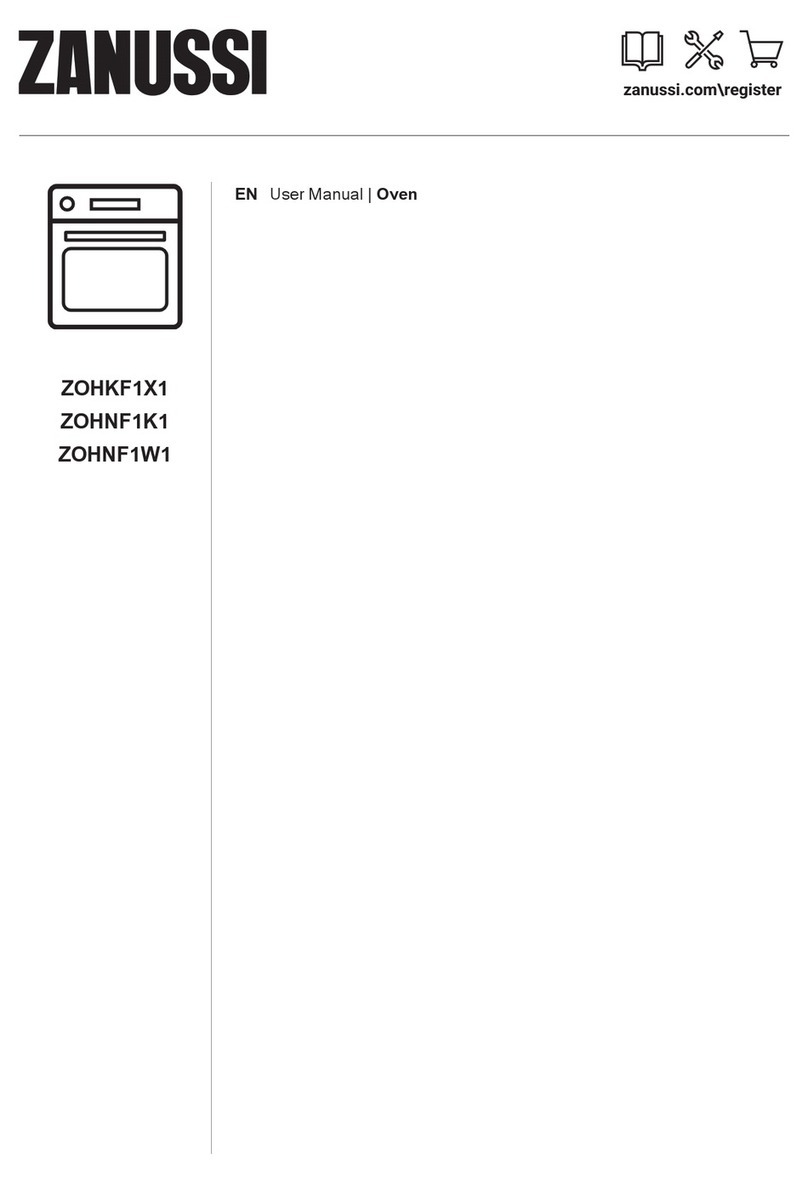 Zanussi ZOHKF1X1 User manual