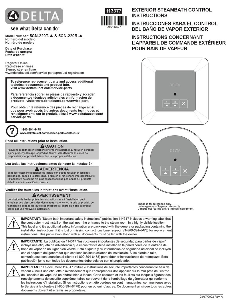 Delta 5CN-220T Series quick start guide